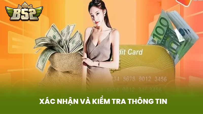xác nhận thông tin